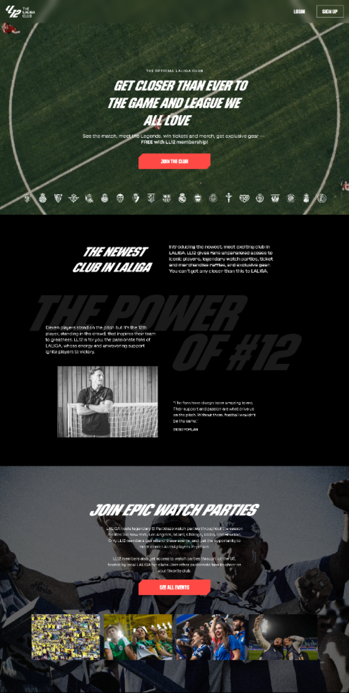 LL12 website frame 1